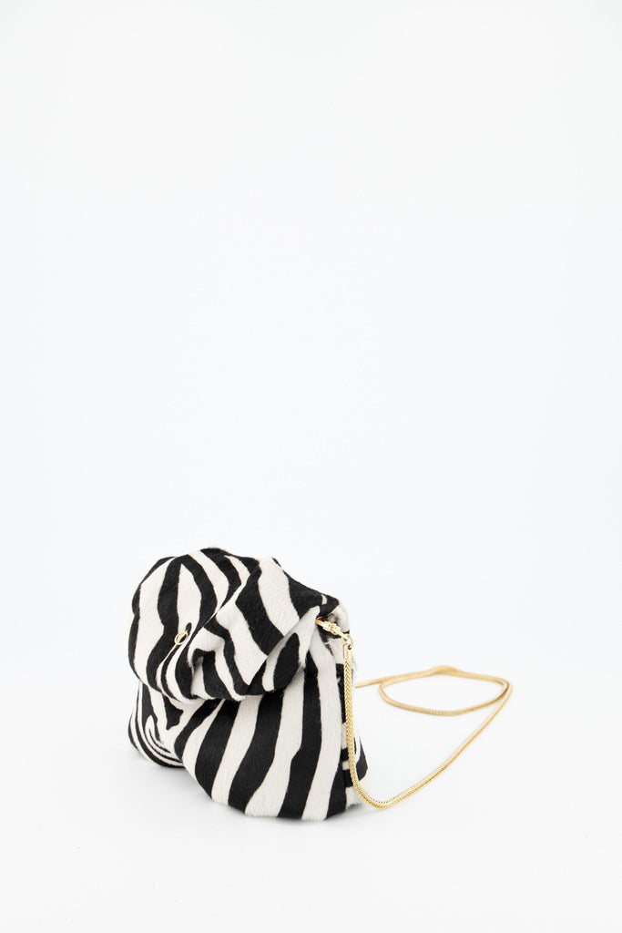 Baby Calf Mini Leda Handbag Zebra - Ladiesse