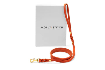 Butter Leather City Dog Leash - Mango by Molly And Stitch US - Ladiesse
