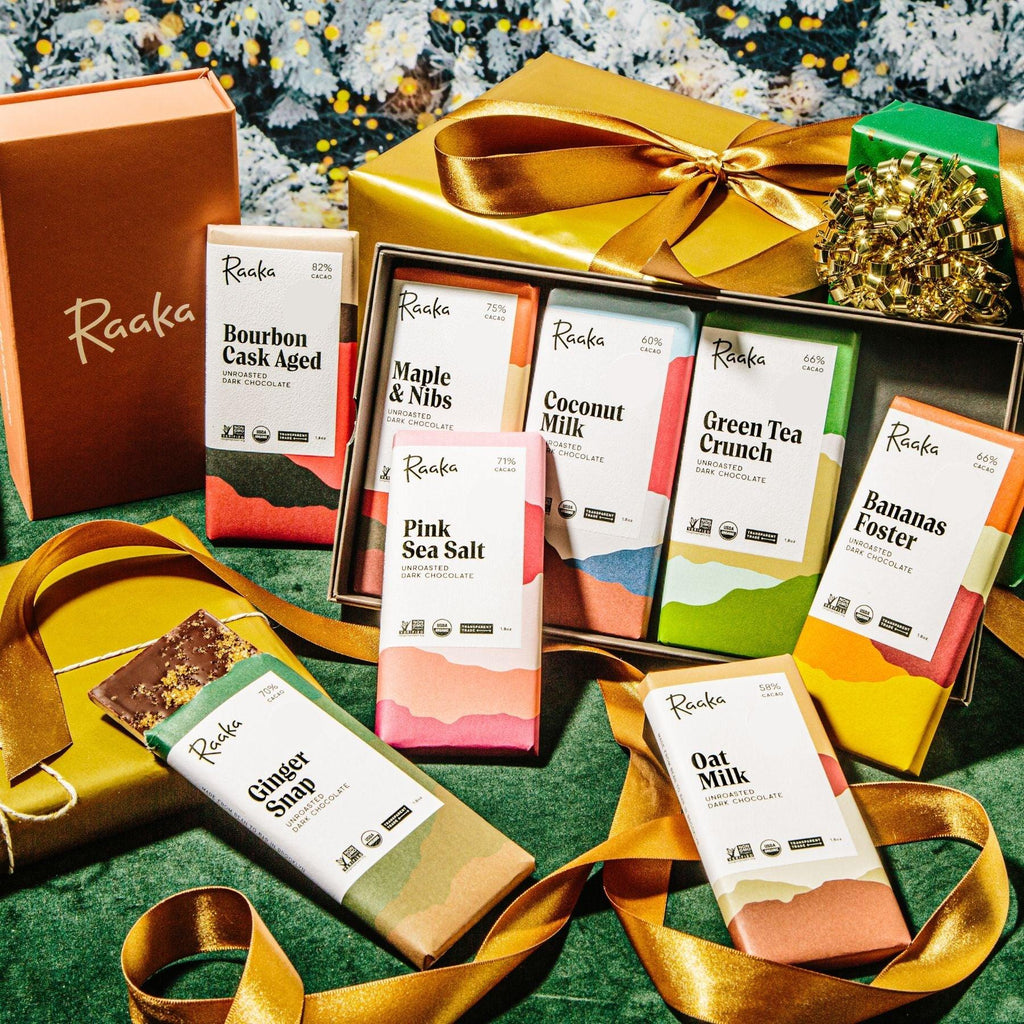 Chocolate Library Gift Box by Raaka Chocolate - Ladiesse
