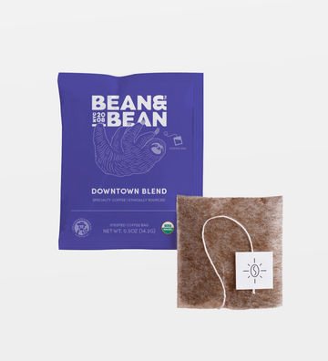 Dunk and Steep Single Serve Coffee Bag by Bean & Bean Coffee Roasters - Ladiesse