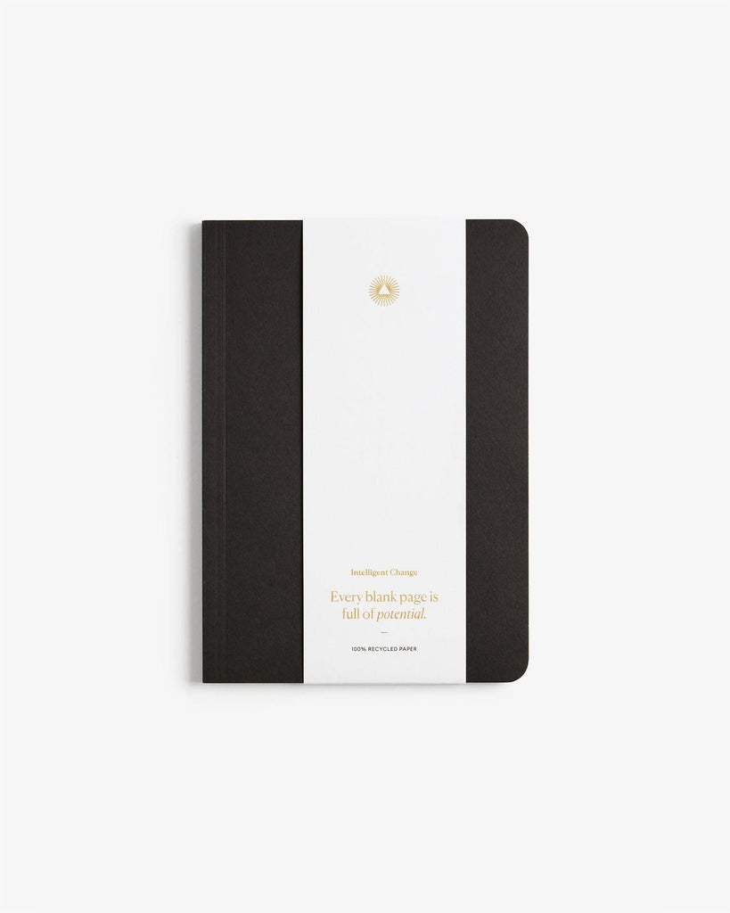 Essential Notebook - Black by Intelligent Change - Ladiesse