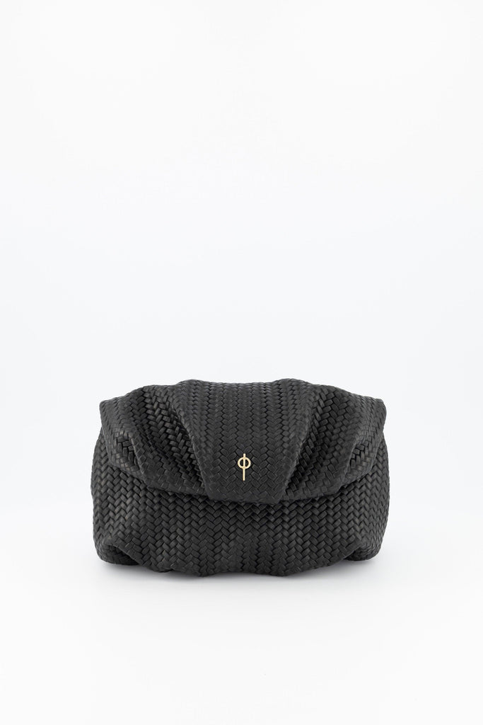 Leda Braid Handbag Black - Ladiesse