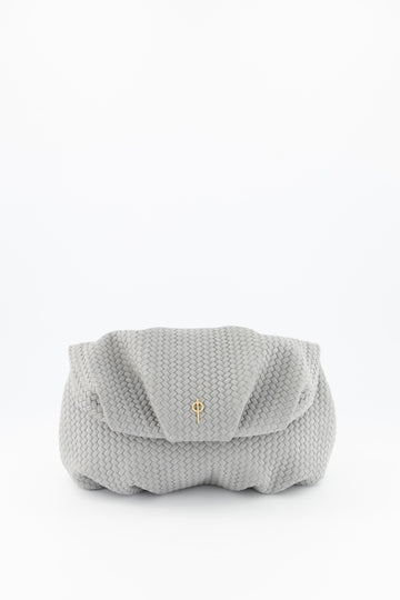 Leda Braid Handbag Grey - Ladiesse
