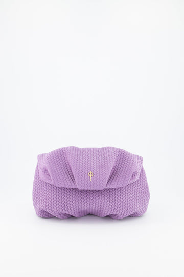 Leda Braid Handbag Purple - Ladiesse