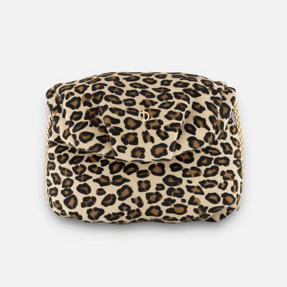 Mini Leda Handbag Leopard Tan - Ladiesse