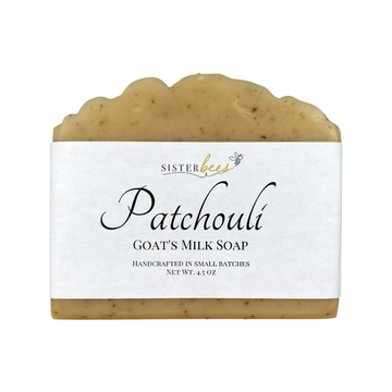 Patchouli Handmade Goat's Milk Soap by Sister Bees - Ladiesse