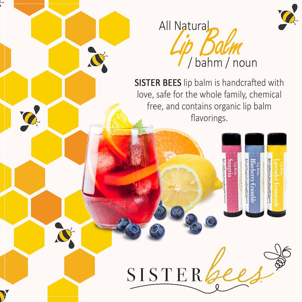 Spring/Summer Lip Balm Set by Sister Bees - Ladiesse
