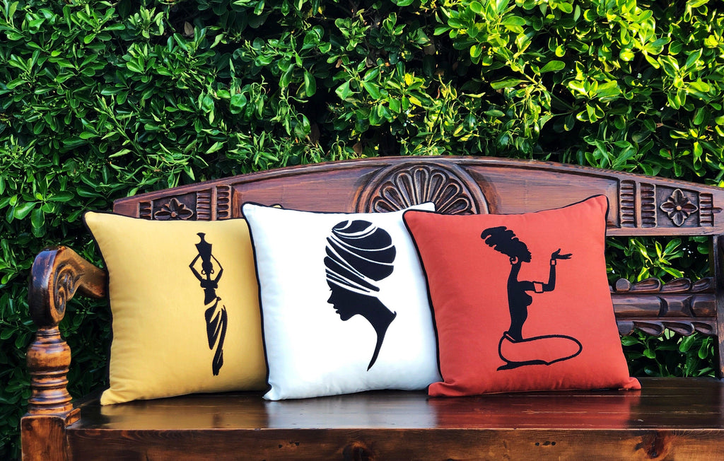 The African Throw Pillow - Ladiesse