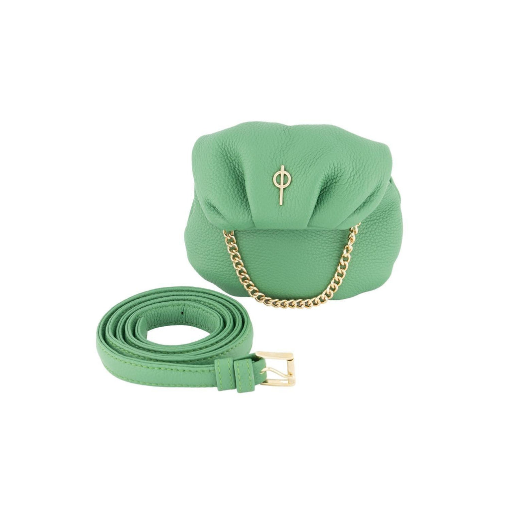 Tiny Floater Leda Handbag Green - Ladiesse