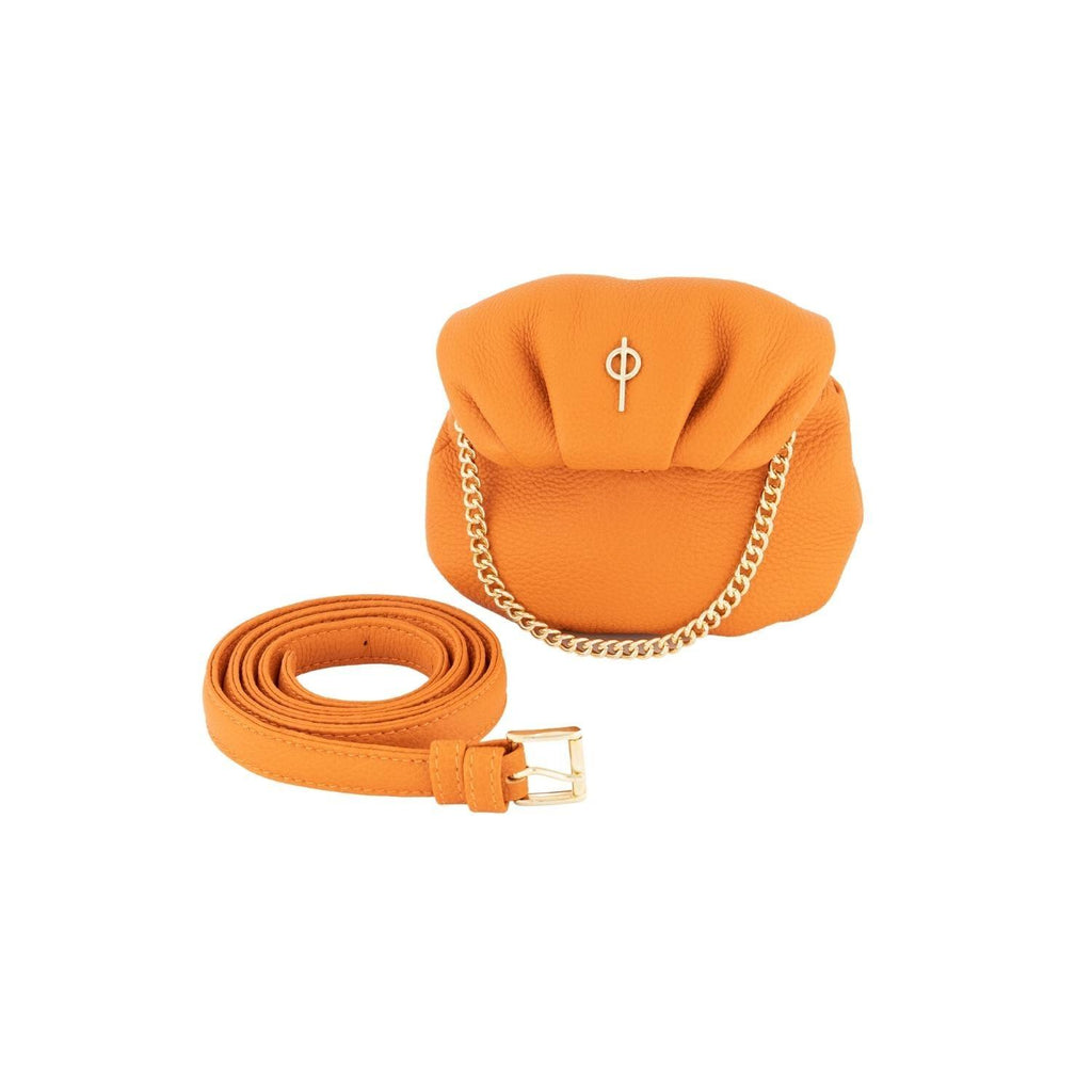 Tiny Floater Leda Handbag Orange - Ladiesse